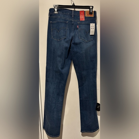 Levi's Women's 715 Bootcut Blue Jeans 30X34 Mid rise slim through hip and thigh. - Picture 3 of 7